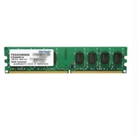 Patriot Patriot - PDP PSD22G80026 Patriot Memory PSD22G80026 2GB DDR2-800 PC2-6400 Non-ECC Unbuffered PSD22G80026